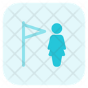 پیش‌نمایش فایل user-flag-4282284 از پک کاراکتر تمام‌قد زن