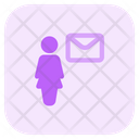 پیش‌نمایش فایل user-mail-4282306 از پک کاراکتر تمام‌قد زن