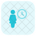 پیش‌نمایش فایل working-time-4282345 از پک کاراکتر تمام‌قد زن