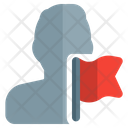 پیش‌نمایش فایل user-flag-4313867 از پک مرد با ظاهر طبیعی