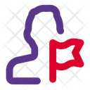 پیش‌نمایش فایل user-flag-4314085 از پک مرد با ظاهر طبیعی