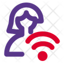 پیش‌نمایش فایل user-wifi-4339644 از پک زن با ظاهر طبیعی
