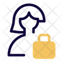 پیش‌نمایش فایل user-lock-4339697 از پک زن با ظاهر طبیعی