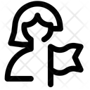 پیش‌نمایش فایل user-flag-4338694 از پک زن با ظاهر طبیعی