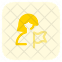 پیش‌نمایش فایل user-flag-4339131 از پک زن با ظاهر طبیعی