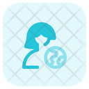 پیش‌نمایش فایل user-globe-4339134 از پک زن با ظاهر طبیعی
