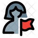 پیش‌نمایش فایل user-flag-4339023 از پک زن با ظاهر طبیعی