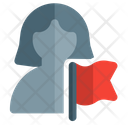 پیش‌نمایش فایل user-flag-4339353 از پک زن با ظاهر طبیعی