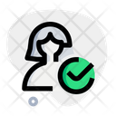 پیش‌نمایش فایل user-check-4339440 از پک زن با ظاهر طبیعی