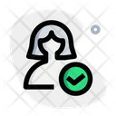 پیش‌نمایش فایل user-check-4339441 از پک زن با ظاهر طبیعی