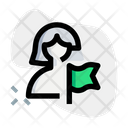 پیش‌نمایش فایل user-flag-4339463 از پک زن با ظاهر طبیعی