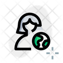 پیش‌نمایش فایل user-globe-4339466 از پک زن با ظاهر طبیعی