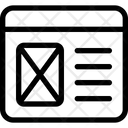 پیش‌نمایش فایل left-wireframe-4398764 از پک صفحه فرود