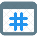 پیش‌نمایش فایل web-hashtag-4431550 از پک توسعه وب