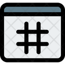 پیش‌نمایش فایل web-hashtag-4431650 از پک توسعه وب