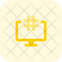 پیش‌نمایش فایل computer-hashtag-4431685 از پک توسعه وب