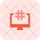 پیش‌نمایش فایل computer-hashtag-4431706 از پک توسعه وب