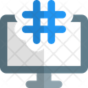 پیش‌نمایش فایل computer-hashtag-4431886 از پک توسعه وب