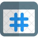 پیش‌نمایش فایل web-hashtag-4431951 از پک توسعه وب