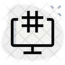 پیش‌نمایش فایل computer-hashtag-4431986 از پک توسعه وب