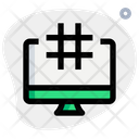 پیش‌نمایش فایل computer-hashtag-4432007 از پک توسعه وب