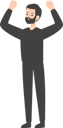 پیش‌نمایش فایل businessman-celebrating-success-5413367 از پک مرد