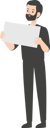 پیش‌نمایش فایل man-holding-blank-placard-5413379 از پک مرد