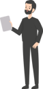 پیش‌نمایش فایل man-holding-tablet-5413375 از پک مرد