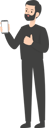 پیش‌نمایش فایل man-showing-smartphone-5417923 از پک مرد