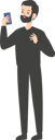 پیش‌نمایش فایل man-using-smartphone-5413369 از پک مرد