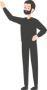 پیش‌نمایش فایل man-waiving-hand-5413383 از پک مرد