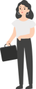 پیش‌نمایش فایل business-woman-holding-briefcase-5567406 از پک مدیر زن