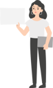 پیش‌نمایش فایل female-manager-holding-blank-board-5567408 از پک مدیر زن