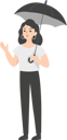 پیش‌نمایش فایل female-manager-holding-umbrella-5567382 از پک مدیر زن