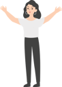 پیش‌نمایش فایل female-manager-raising-both-hands-5567388 از پک مدیر زن