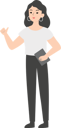 پیش‌نمایش فایل female-manager-showing-thumbs-up-5567411 از پک مدیر زن
