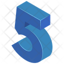 پیش‌نمایش فایل five-4786407 از پک حروف و اعداد