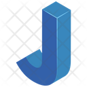پیش‌نمایش فایل j-letter-4786385 از پک حروف و اعداد