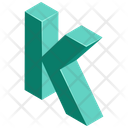 پیش‌نمایش فایل k-letter-4786386 از پک حروف و اعداد