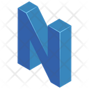 پیش‌نمایش فایل n-letter-4786389 از پک حروف و اعداد
