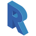 پیش‌نمایش فایل r-letter-4786393 از پک حروف و اعداد