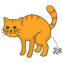 پیش‌نمایش فایل cat-doing-pee-5663515 از پک فعالیت‌ها گربه
