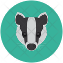 پیش‌نمایش فایل badger-12714622 از پک چهره‌های حیوان
