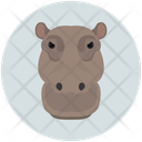 پیش‌نمایش فایل hippo-12714578 از پک چهره‌های حیوان