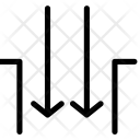 پیش‌نمایش فایل arrow-inside-gap از پک پیکان