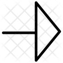 پیش‌نمایش فایل triangle-arrow-right از پک پیکان