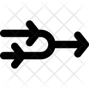 پیش‌نمایش فایل merge-arrow-1 از پک نمایش پیکان