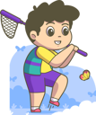 پیش‌نمایش فایل boy-catching-butterfly-using-net-5863668 از پک فعالیت کودکان