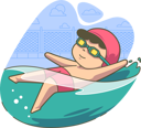 پیش‌نمایش فایل boy-doing-swimming-in-pool-5863665 از پک فعالیت کودکان