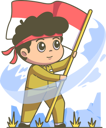 پیش‌نمایش فایل boy-waving-indonesian-flag-during-independence-day-5863658 از پک فعالیت کودکان